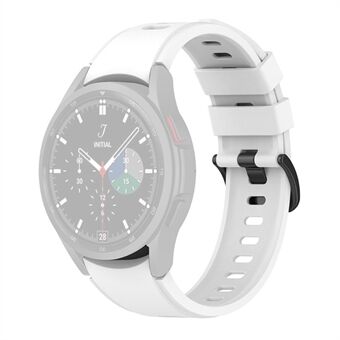 For Samsung Galaxy Watch 5 40mm / 44mm / Watch 5 Pro 45mm / Watch4 40mm / 44mm / Watch4 Classic 42mm / 46mm / Watch3 41mm Myk Silikon Smart Watch Band håndleddsrem