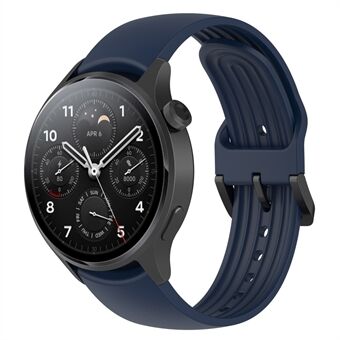 For Xiaomi Watch S1 Pro Silikonklokkeremmer 22 mm Quick klokkerem, myk erstatning
