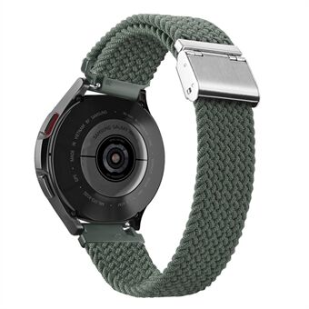 Dux Ducis for Samsung Galaxy Watch 3 45 mm erstatningsrem 22 mm flettet nylon elastisk håndleddsbånd
