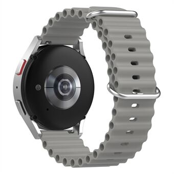 For Xiaomi Watch S1 Active / S1 Pro / Klokkefarge / Samsung Galaxy Watch 3 45 mm Silikon Ocean Strap 22 mm Sport Watch Band med justerbar spenneløkke