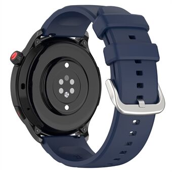 For Samsung Galaxy Watch3 45mm / TicWatch Pro 3 Lite / Mibro Watch X1 Silikonklokkerem 22mm Quick Armbåndsrem