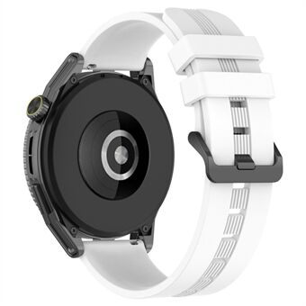 20 mm teksturert silikon Smart klokkeremmer for Huawei Watch GT3 / Watch GT, urrem i sportsstil erstattet med håndleddsrem