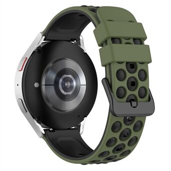22 mm Smart klokkeremmer for Huawei Watch Buds / GT2 / GT / GT2 Pro / Garmin Vivoactive 4 / Forerunner 255, tofarget Universal silikonklokkerem