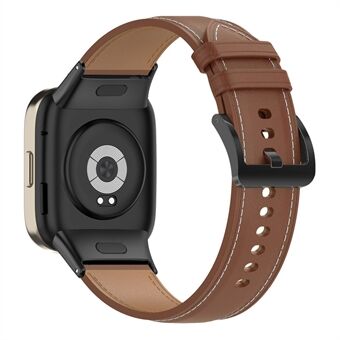 For Xiaomi Redmi Watch 3 / Mi Watch Lite 3 Watch Band Ekte kuskinn Justerbar håndleddsrem