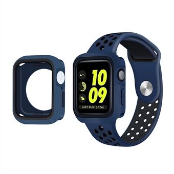 Tofarget Anti-drop myk TPU Smart Watch Case Beskyttende deksel for Apple Watch Series 7 41 mm