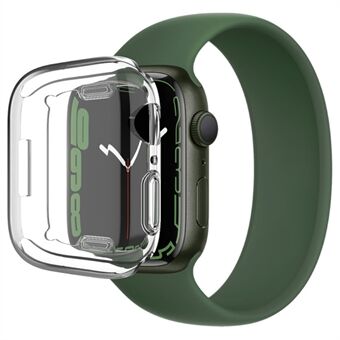 IMAK UX-3 Series Høyfølsom Fleksibel TPU All-Around Anti- Scratch beskyttelsesveske for Apple Watch Series 7 41mm