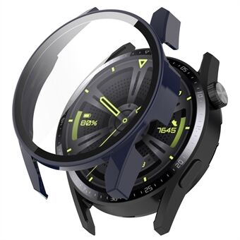 2-i-1 Watch Case Hard PC-ramme + herdet glass skjermbeskytter for Huawei Watch GT 3 46mm