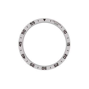 Type C Time Scale Bezel Loop for Samsung Galaxy Watch 5 Pro 45mm, aluminiumslegering selvklebende ramme Ring