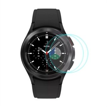 2 stk / pakke ENKAY 9H 0,2 mm Premium HD Clarity herdet glass klokke skjermbeskytter for Samsung Galaxy Watch4 Classic 46 mm