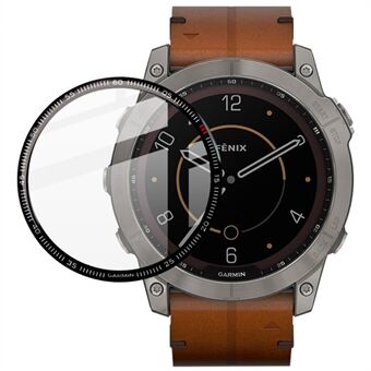 IMAK for Garmin Fenix 7X HD Smart Watch Screen Protector Anti- Scratch Myk PMMA beskyttelsesfilm