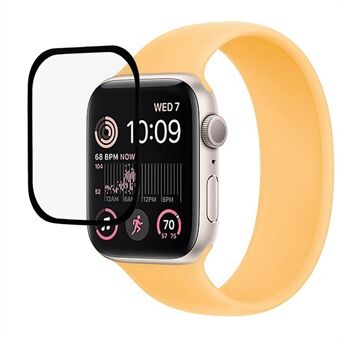 RURIHAI For Apple Watch SE / SE (2022) 40 mm / Series 4 / 5 / 6 40 mm karbonfiber herdet glass skjermbeskytter Scratch HD Watch Screen Film