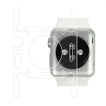 For Apple Watch Series 7 / 8 45 mm Watch Back Cover Protector Anti- Scratch HD Clear TPU Back Film