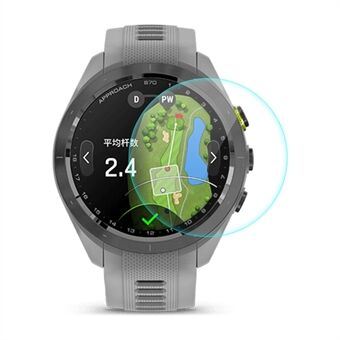 ENKAY HAT Prince For Garmin Approach S70 Watch Screen Protector HD 0,2 mm høy aluminium-silikon glass 9H film