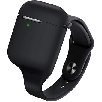 UN-306 mykt silikonbeskyttende armbåndsdeksel for sportsløping Kompatibel med Apple AirPods 1 2