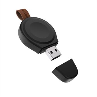 A-01 bærbar USB trådløs lader Dock Station for Apple Watch Series 6/5/4/3/2/1 / SE