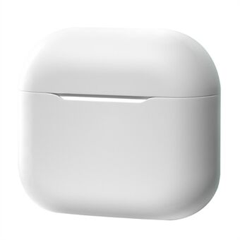 Ensfarget silikon Bluetooth-øretelefonbeskyttelsesveske Antifalldeksel for Apple AirPods 3