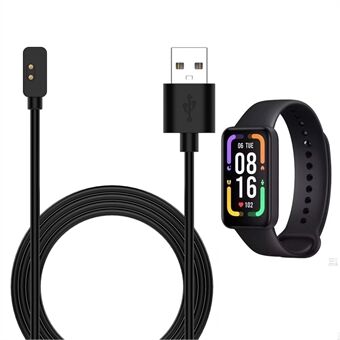 1m magnetisk ladekabel USB-lader til Xiaomi Redmi Smart Band Pro