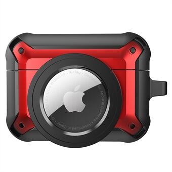 For Apple AirPods Pro + for AirTag Tracker Anti-drop-etui Bluetooth-øretelefonbeskyttelsesdeksel