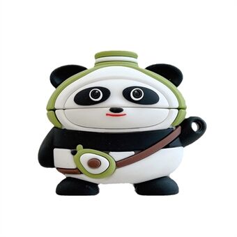 For Apple AirPods Pro Anti-fall beskyttelsesveske Cute Cartoon Panda Myk silikon Bluetooth ørepropper deksel