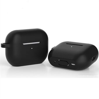 For AirPods Pro 2 Bluetooth-hodetelefoner med flat bunn silikonbeskyttelsesveske Anti- Scratch Anti-dråpedeksel