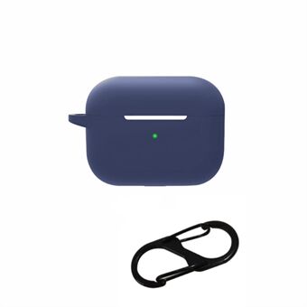 For AirPods Pro 2 Bluetooth-øretelefoner Myk silikonbeskyttelsesveske Fallsikkert deksel med anti-tapt spenne