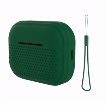 For Apple AirPods Pro 2 Radio Style Bluetooth-øretelefonbeskyttelsesveske Anti- Scratch ørepluggdeksel med snor