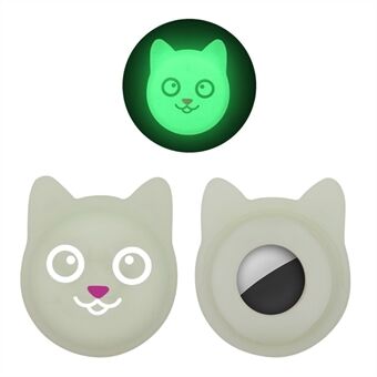 Cat Style Pet Tracker Anti-tap-deksel TPU-beskyttelsesveske for Apple AirTag