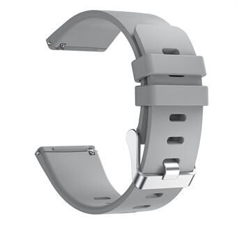 Justerbart armbånd i silisiumklokke, lengde: 102 + 95 mm for Fitbit Versa