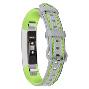 Soft Silicone Dual Color Watch Wrist Band for Fitbit Alta HR