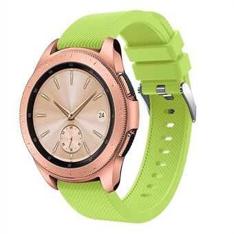 Twill Texture Silicone Watchband Strap for Samsung Galaxy Watch 42mm