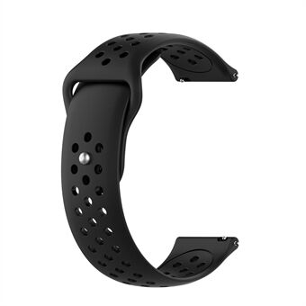 22 mm pustende hull Silikonarmbånd til håndleddsrem Erstatning for POLAR Vantage M Smartwatch Band