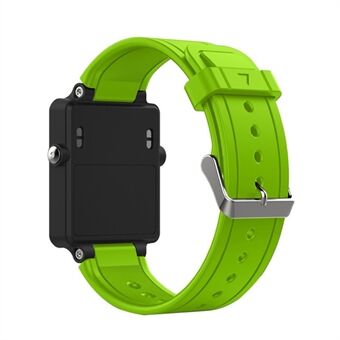 Silikon Smart Watch Band Erstatningsstropp for Garmin Vivoactive Acetate - Lysegrønn