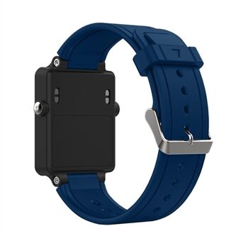 Silikon Smart Watch-erstatningsrem for Garmin Vivoactive Acetate - Navy