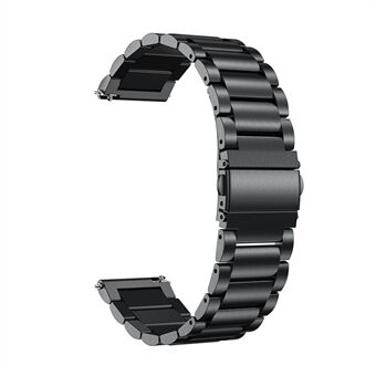 22mm rustfritt Steel Smart Watch-erstatningsrem for Ticwatch / Moto 360 II 460 / Samsung Gear S3 Classic/ Huawei Watch GT, etc