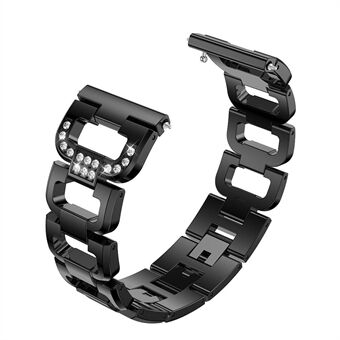 SDXHJ013 Watch Bracelet t Strap Stainless Steel Link Bracelet Wristband for Fitbit Versa