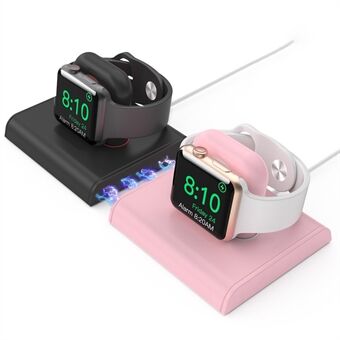 AHASTYLE PT117-2 For Apple Watch Dual Dock Stand Base Smartwatch Lader Holder