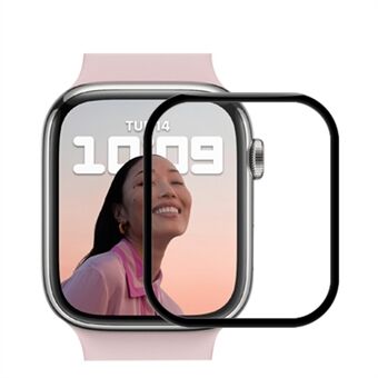 MOCOLO for Apple Watch Series 7 / 8 41 mm 3D buet Ultra Clear Full størrelse herdet glassfilm Eksplosjonssikker skjermbeskytter