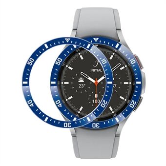 For Samsung Galaxy Watch4 Classic 42 mm klokkerammeløkke metallklebende klokkerammedeksel Anti- Scratch Ring (type A)