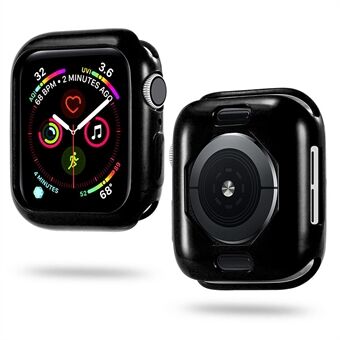 For Apple Watch Series 7 41 mm fleksibel, myk TPU Smart ensfargede smartklokkedeksel
