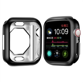 For Apple Watch Series 7 45 mm uthult Smart Watch Case Myk TPU galvanisert ramme Klokkedeksel