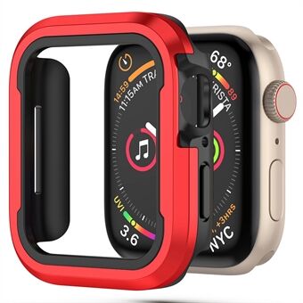 For Apple Watch Series 4 / 5 / 6 40 mm / SE 40 mm / SE (2022) 40 mm 2 i 1 aluminiumslegeringsramme + TPU Bumper Watch Case Støtsikkert beskyttelsesdeksel - Multi