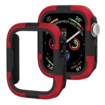 For Apple Watch Series 6 / 5 / 4 / SE / SE (2022) 44 mm TPU+PC-beskyttelsesveske Klokkerammedeksel