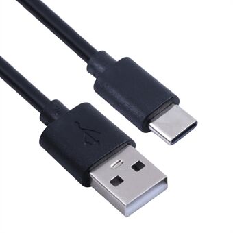 50 cm USB C ladeflettet ledning USB A til Type-C kobberkjerne-ladekabel