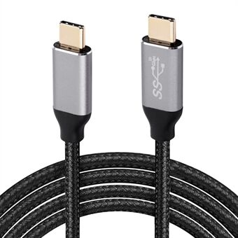 1,2 m Type C til Type C-kabel Thunderbolt 3.0 10 Gbps Datooverføring Rask ladeledning Kompatibel for bærbare datamaskiner og mer