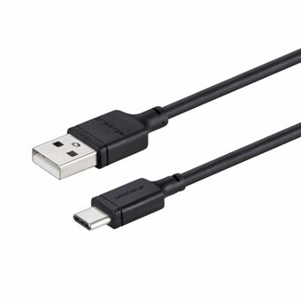 MOMAX 0.3M USB Type-C til USB-A Data Sync ladekabel for Samsung Huawei Xiaomi - Svart