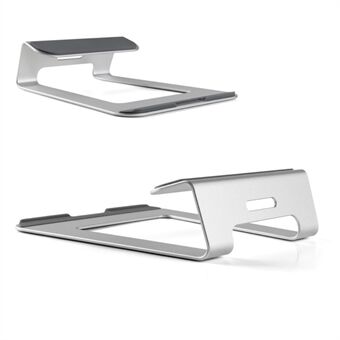 UPERGO aluminium datamaskin Macbook Notebook iPad flat kjølebase - sølv