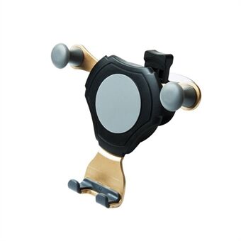 UN-11 Biltelefonholder Luftventilfeste 360 ° rotasjon Gravity Auto Clamp Cradle Clip