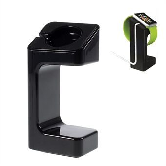 Plast Display Stand Holder Mount for Apple Watch - Svart