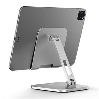 Stand X22 Stort nettbrettstativ Bærbar vinkeljusterbar bordholder i aluminium for iPad Kindle Nexus E-Reader mobiltelefoner