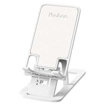 YOOBAO B09 For 4-12-tommers mobiltelefon / nettbrettløfting skrivebordsbrakett Vinkeljusterbart sammenleggbart Stand